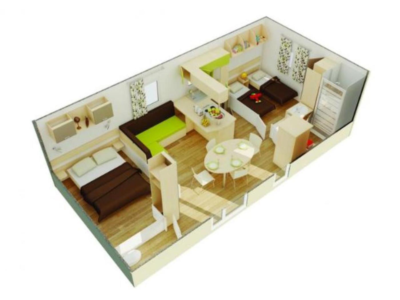 Camping Etang Des Bois Vieilles-Maisons-sur-Joudry Quarto foto